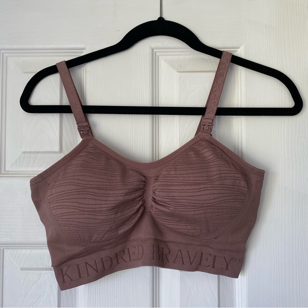 Kindred Bravely Size Medium Sublime Nursing & Hands Free Pumping Bra Twighlight